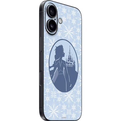 Disney Frozen II Elsa Silhouette iPhone 16 Skin