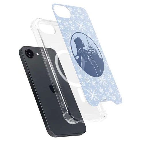 Disney Frozen II Elsa Silhouette iPhone 16e MagSafe Case