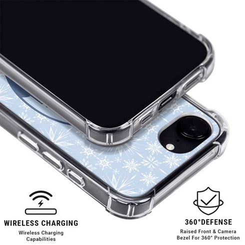 Disney Frozen II Elsa Silhouette iPhone 16e MagSafe Case
