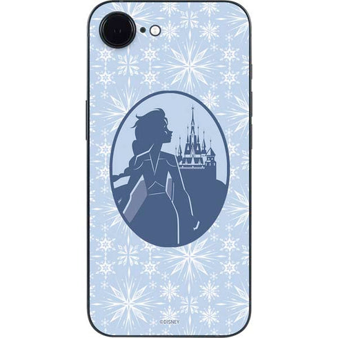 Disney Frozen II Elsa Silhouette iPhone 16e Skin