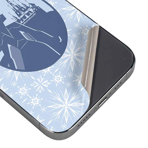 Disney Frozen II Elsa Silhouette iPhone 16e Skin