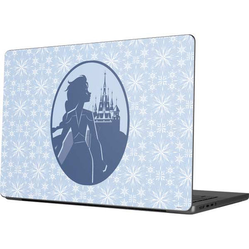 Disney Frozen II Elsa Silhouette Apple MacBook Pro 14-inch Skin