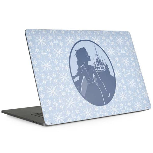 Disney Frozen II Elsa Silhouette MacBook Skins