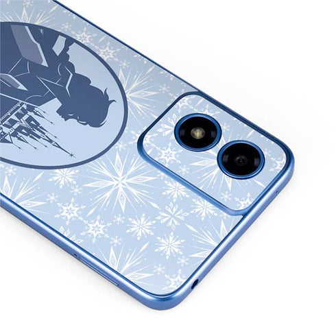 Disney Frozen II Elsa Silhouette Moto G Play 4G (2024) Skin