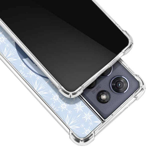 Disney Frozen II Elsa Silhouette Moto G Play 5G (2025) Clear Case