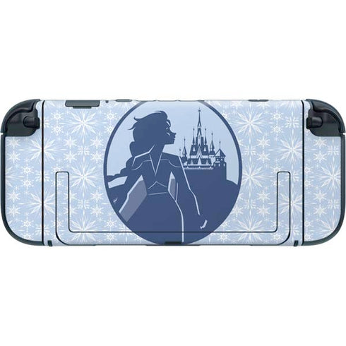 Disney Frozen II Elsa Silhouette Nintendo Switch 2 (2025) with Joy-Con Skin