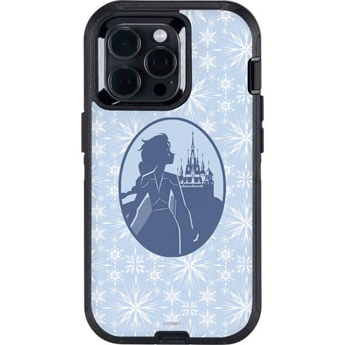Disney Frozen II Elsa Silhouette Otterbox Defender iPhone Skin