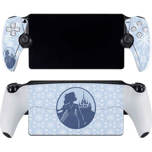 Disney Frozen II Elsa Silhouette PlayStation Portal Remote Player Skin