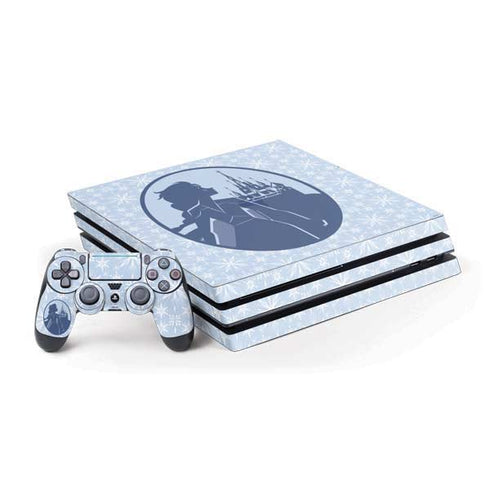 Disney Frozen II Elsa Silhouette PlayStation PS4 Skins