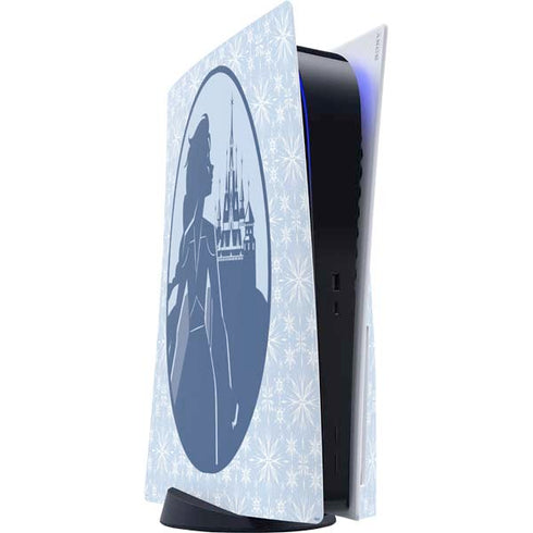 Disney Frozen II Elsa Silhouette PlayStation PS5 Skins