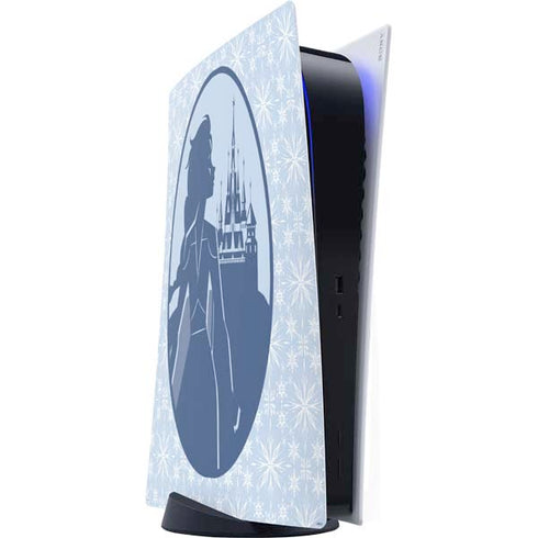Disney Frozen II Elsa Silhouette PlayStation PS5 Skins