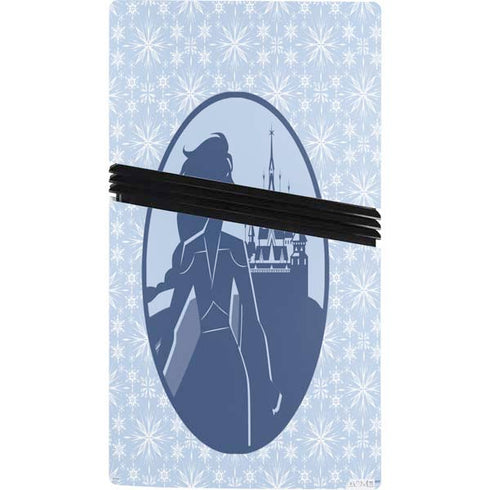 Disney Frozen II Elsa Silhouette PS5 Pro Bundle Skin