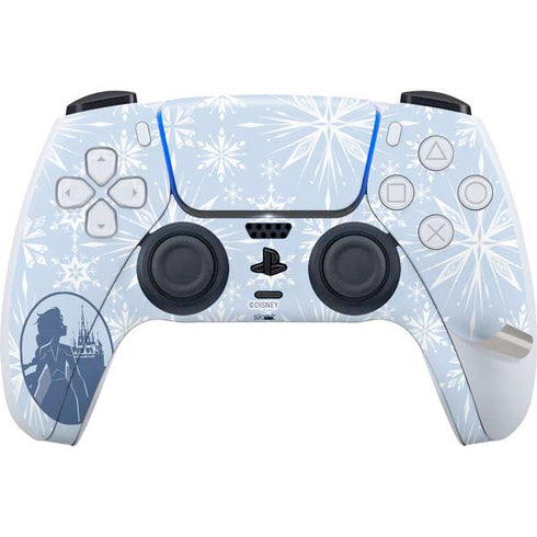 Disney Frozen II Elsa Silhouette PS5 Pro Bundle Skin