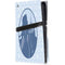 Disney Frozen II Elsa Silhouette PS5 Pro Disk Console Skin