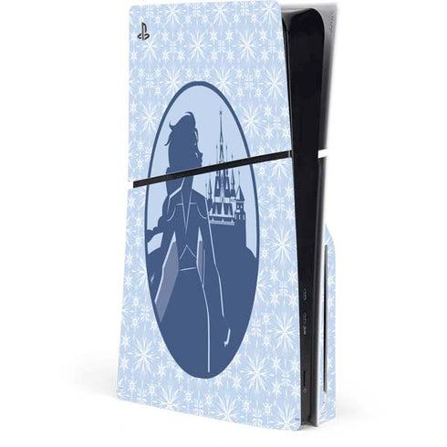 Disney Frozen II Elsa Silhouette PlayStation PS5 Skins