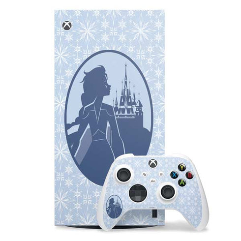 Disney Frozen II Elsa Silhouette Xbox Series X Skins