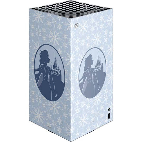 Disney Frozen II Elsa Silhouette XBox Series X Digital Edition Console Skin