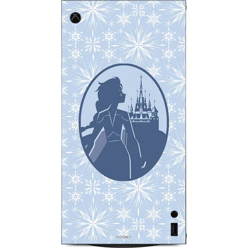 Disney Frozen II Elsa Silhouette XBox Series X Digital Edition Console Skin