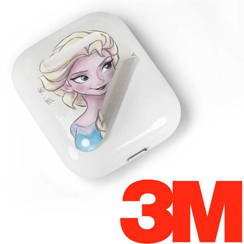 Disney Frozen Elsa Snowflakes Art Apple AirPods Skin