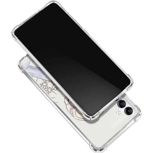 Disney Frozen Elsa Snowflakes Art Gabb Phone 4 Clear Case
