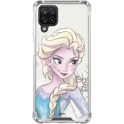 Disney Frozen Elsa Snowflakes Art Galaxy Cases