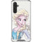 Disney Frozen Elsa Snowflakes Art Galaxy A17 Clear Case