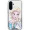 Disney Frozen Elsa Snowflakes Art Galaxy A36 5G Clear Case