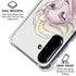Disney Frozen Elsa Snowflakes Art Galaxy A36 5G Clear Case