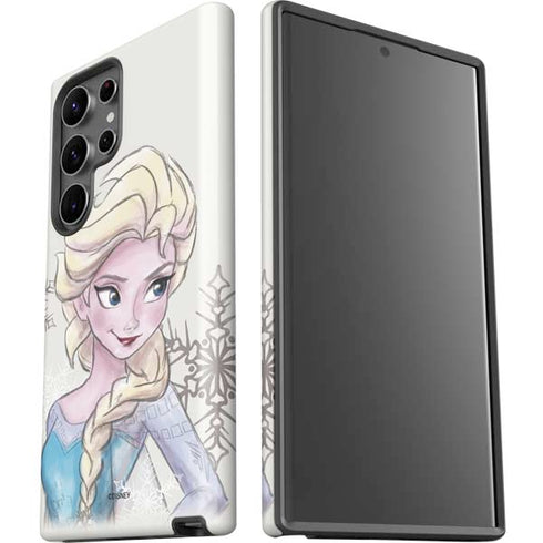 Disney Frozen Elsa Snowflakes Art Galaxy S23 Ultra Pro Case