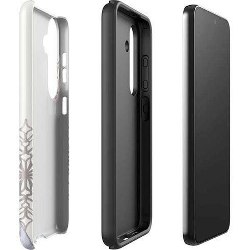 Disney Frozen Elsa Snowflakes Art Galaxy S25 Impact Case