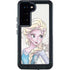 Disney Frozen Elsa Snowflakes Art Galaxy S24 Waterproof Case
