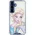 Disney Frozen Elsa Snowflakes Art Galaxy S25 Clear Case