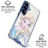 Disney Frozen Elsa Snowflakes Art Galaxy S25 Clear Case