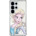 Disney Frozen Elsa Snowflakes Art Galaxy S25 Ultra Clear Case