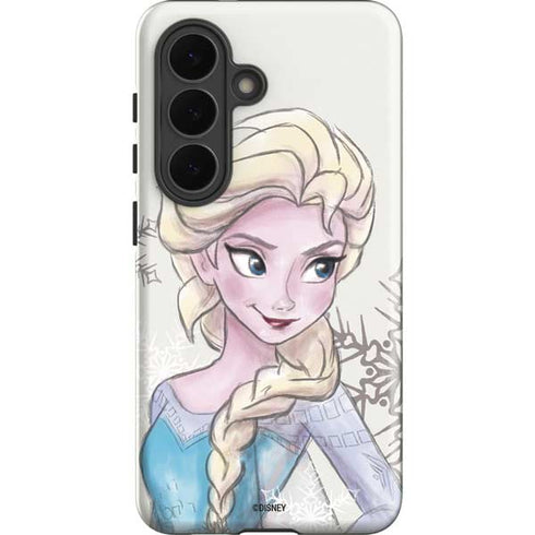 Disney Frozen Elsa Snowflakes Art Galaxy S26 Impact Case