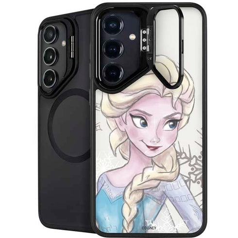 Disney Frozen Elsa Snowflakes Art Galaxy S26 Kickstand Case