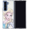 Disney Frozen Elsa Snowflakes Art Galaxy Z Fold6 Clear Case