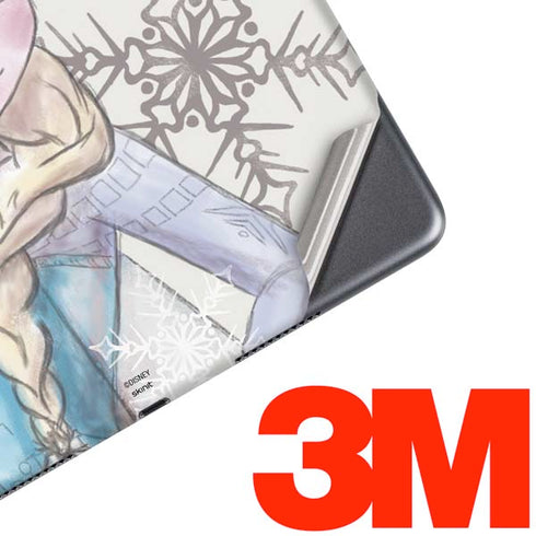Disney Frozen Elsa Snowflakes Art iPad Skins