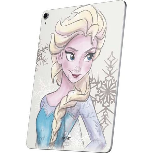 Disney Frozen Elsa Snowflakes Art Apple iPad Air Skin