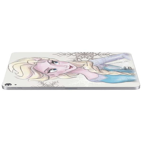 Disney Frozen Elsa Snowflakes Art Apple iPad Air Skin