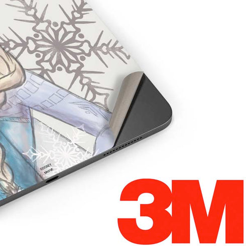 Disney Frozen Elsa Snowflakes Art Apple iPad Pro Skin