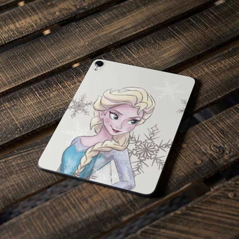 Disney Frozen Elsa Snowflakes Art Apple iPad Pro Skin