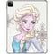 Disney Frozen Elsa Snowflakes Art iPad Pro 11in (2024) Clear Case