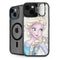 Disney Frozen Elsa Snowflakes Art iPhone 13 Kickstand Case