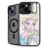 Disney Frozen Elsa Snowflakes Art iPhone 14 Plus Kickstand Case