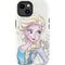 Disney Frozen Elsa Snowflakes Art iPhone 15 Impact Case