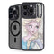 Disney Frozen Elsa Snowflakes Art iPhone 16 Pro Kickstand Case