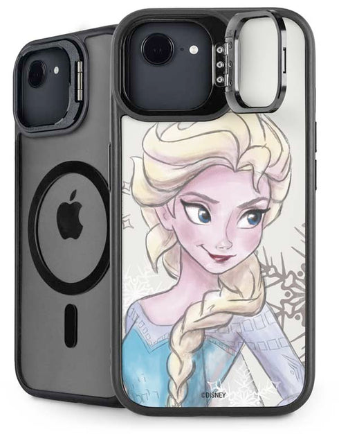 Disney Frozen Elsa Snowflakes Art iPhone 16e Kickstand Case