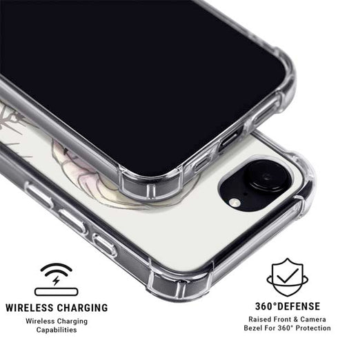 Disney Frozen Elsa Snowflakes Art iPhone 16e MagSafe Case