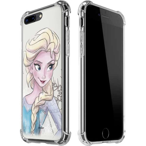 Disney Frozen Elsa Snowflakes Art iPhone Cases